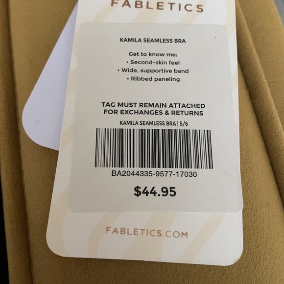 𝐅𝐈𝐍𝐀𝐋 𝐏𝐑𝐈𝐂𝐄 
NWT Fabletics Kamila Bra Top Reptilia Black Small - Picture 6 of 6